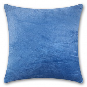 Povlak na polštářek mikroflanel 40x40 Modrá