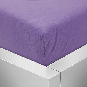 Jersey prostěradlo 90x200 Premium - Světle fialová