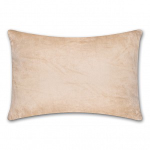 Povlak na polštářek mikroflanel 40x60 Světle béžová
