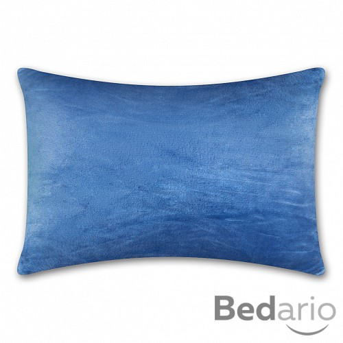 Povlak na polštářek mikroflanel 40x60 Modrá