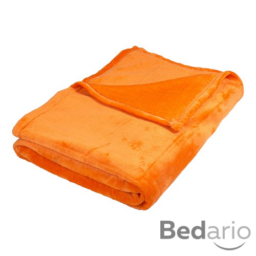 Deka mikrovlákno 150x200 - Oranžová