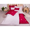 Sedmidílná sada hebkého jednobarevného povlečení 140x200+70x90 Red and Deer Forest