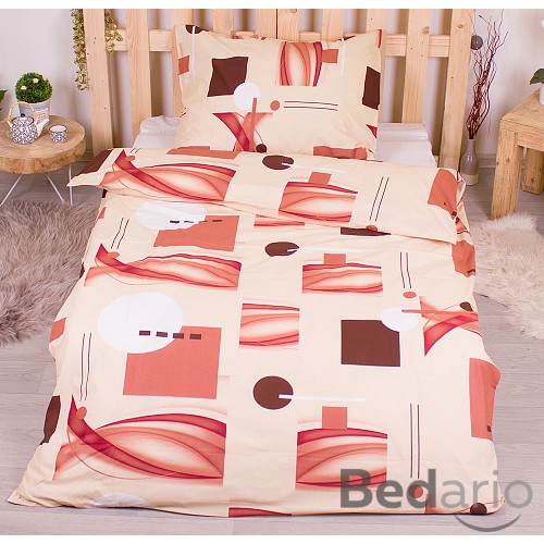 Bavlněné povlečení 140x200+70x90 Dario