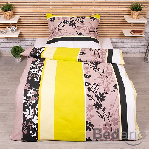 Bavlněné povlečení 140x200+70x90 Flavia