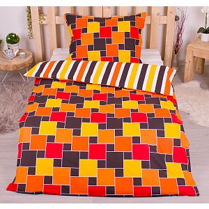 Bavlněné povlečení 140x200+70x90 Nairi