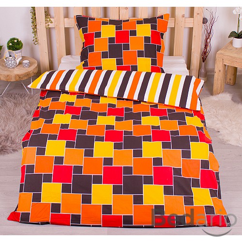 Bavlněné povlečení 140x200+70x90 Nairi