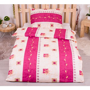 Bavlněné povlečení 140x200+70x90 Jasmíne