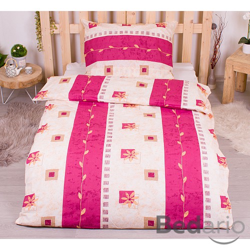 Bavlněné povlečení 140x200+70x90 Jasmíne