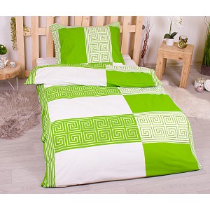 Bavlněné povlečení 140x200+70x90 Graeci