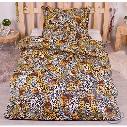 Bavlněné povlečení 140x200+70x90 Wild