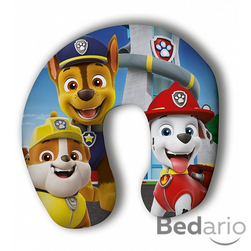 Cestovní polštářek - Tlapková patrola