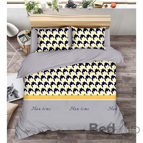 Šestidílná sada francouzské povlečení 200x220+2x70x90 Man Time