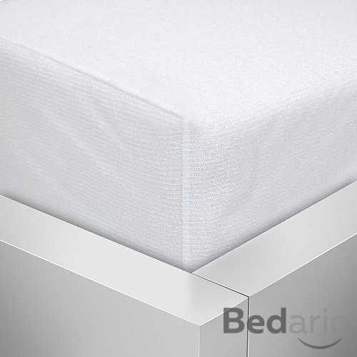 Nepropustný napínací chránič matrace PVC s froté úpravou 90x200