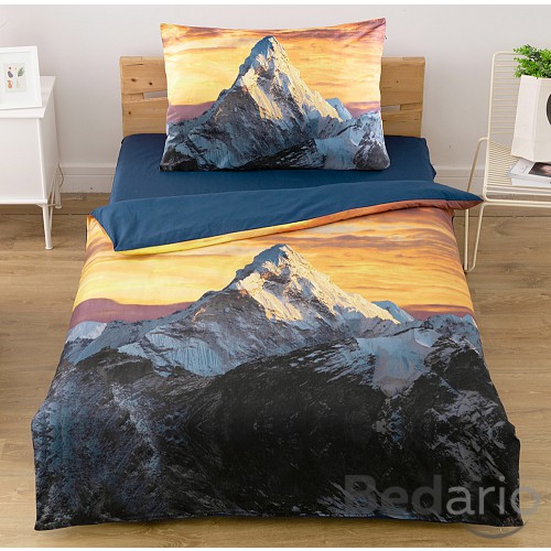 3D povlečení 140x200+70x90 Matterhorn