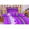 Bavlněné povlečení DELUXE 140x200+70x90 Fialová louka