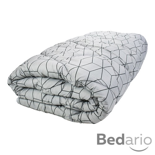 Prošívaná přikrývka ECONOMY 220x200 - Nekonečné krychle