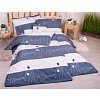 Sedmidílná sada hebkého povlečení se vzorem 140x200+70x90 Zigzag Line