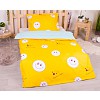 Microtop povlečení 140x200+70x90 Yellow Smileys
