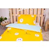 Microtop povlečení 140x200+70x90 Yellow Smileys