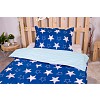 Microtop povlečení 140x200+70x90 Ida Blue Stars