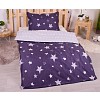 Microtop povlečení 140x200+70x90 Ida Grey Stars