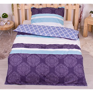 Microtop povlečení 140x200+70x90 Turid Blue