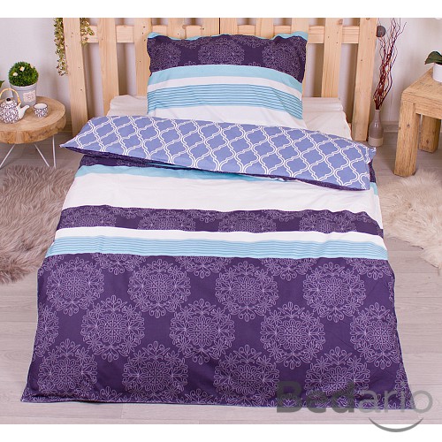 Microtop povlečení 140x200+70x90 Turid Blue