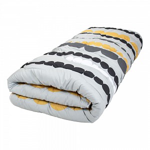 Celoroční přikrývka z dutého vlákna LUX puntíky 140x200