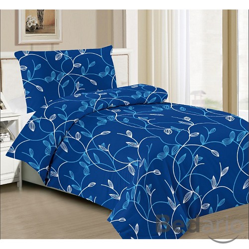 Hebké povlečení 140x200+70x90 Blue Aurelie