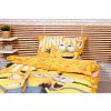 Bavlněné povlečení 140x200+70x90 Mimoni 2 Yellow