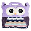 Dětská deka z mikrovlákna 100x160 Owl fialová