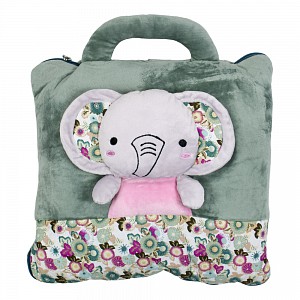 Dětská deka z mikrovlákna 100x160 Elephant zelená