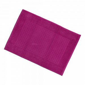 Froté předložka PREMIUM COLLECTION - kostičky - Fuchsiová