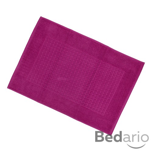 Froté předložka PREMIUM COLLECTION - kostičky - Fuchsiová