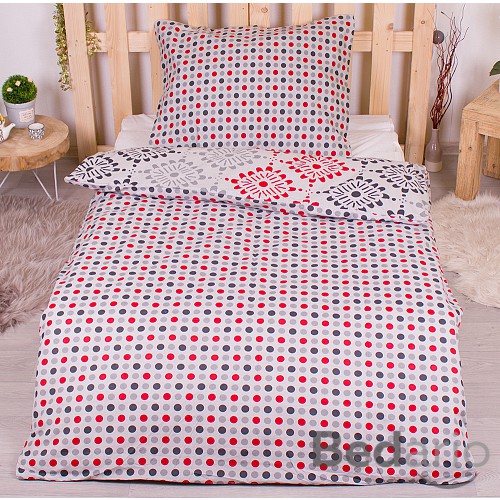Bavlněné povlečení economy 140x200+70x90 Three Dots