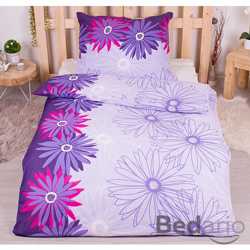 Bavlněné povlečení economy 140x200+70x90 Magické květy