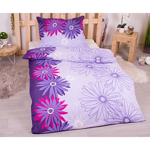 Bavlněné povlečení economy 140x200+70x90 Magické květy