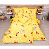 Sedmidílná sada hebkého povlečení 140x200+70x90 Yellow Ducks
