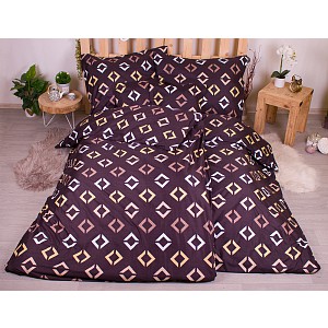 Sedmidílná sada hebkého povlečení 140x200+70x90 Erasti