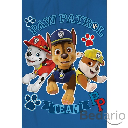 Fleecová deka 100x150 Tlapková patrola Team