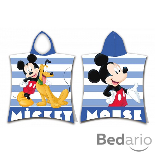Dětské pončo Mickey Stripe