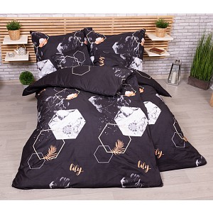Sedmidílná sada hebkého povlečení 140x200+70x90 Nona