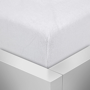 Froté prostěradlo 90x200 Premium - Bílá