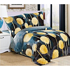 Mikroplyšové povlečení Premium - Pampelišky