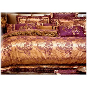 Pětidílná Královská bavlněná souprava na francouzskou deku - Telford
