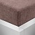 Froté prostěradlo 160x200 Premium - Tmavě hnědá