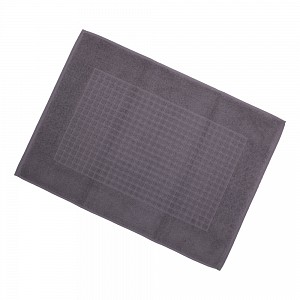 Froté předložka PREMIUM COLLECTION - kostičky - Tmavě šedá