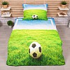 3D povlečení 140x200+70x90 Fotbal