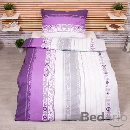 Bavlněné povlečení 140x200+70x90 Brigita