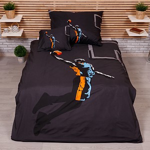 Třídílná sada hebkého povlečení 140x200+70x90+40x50 Smeč